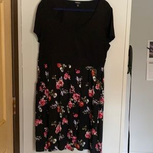 Cute Black skater dress